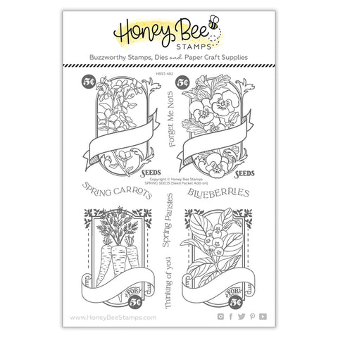 Spring Seeds - 6x8 Stamp Set