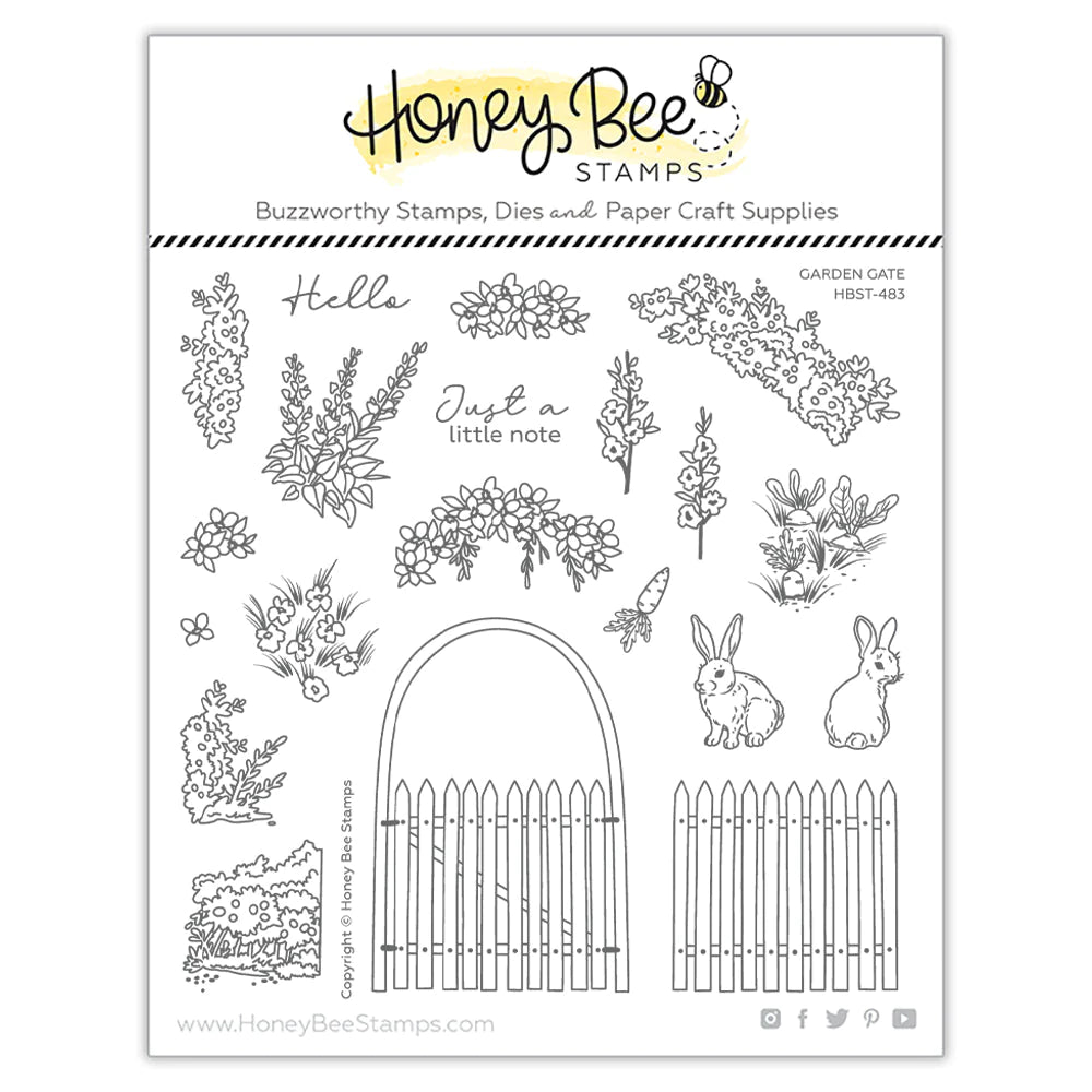 Garden Gate - 6x6 Stamp Set