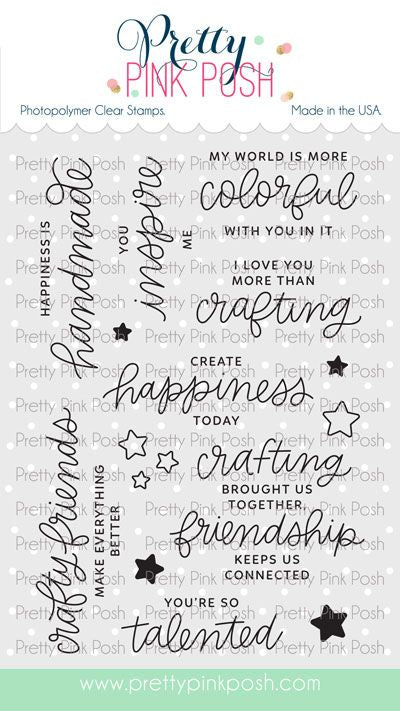 Crafty Sentiments Stamp Set