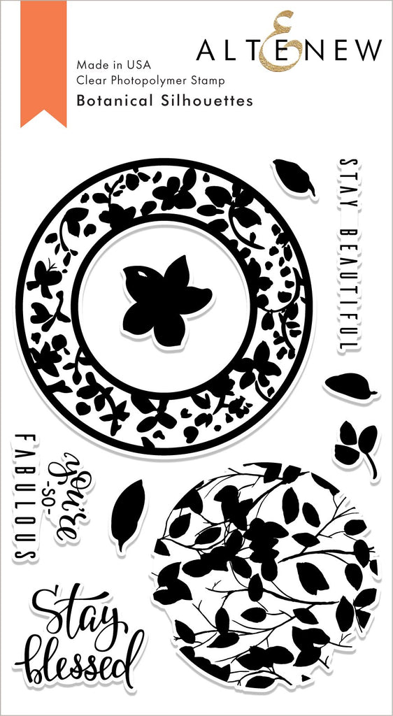 Botanical Silhouettes Stamp Set - RETIRING