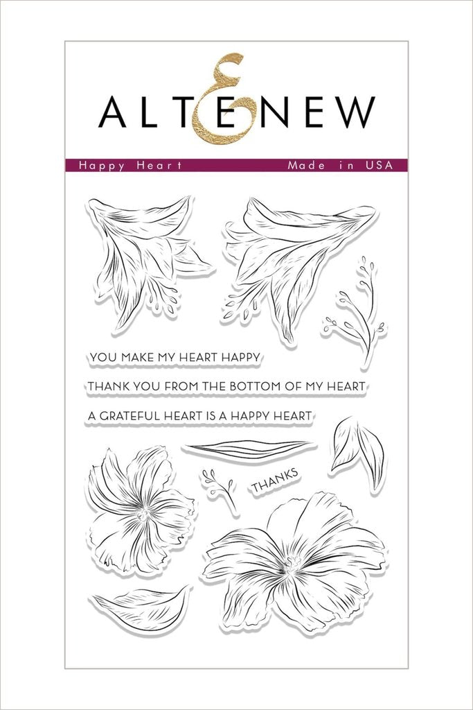 Happy Heart Stamp Set - RETIRING