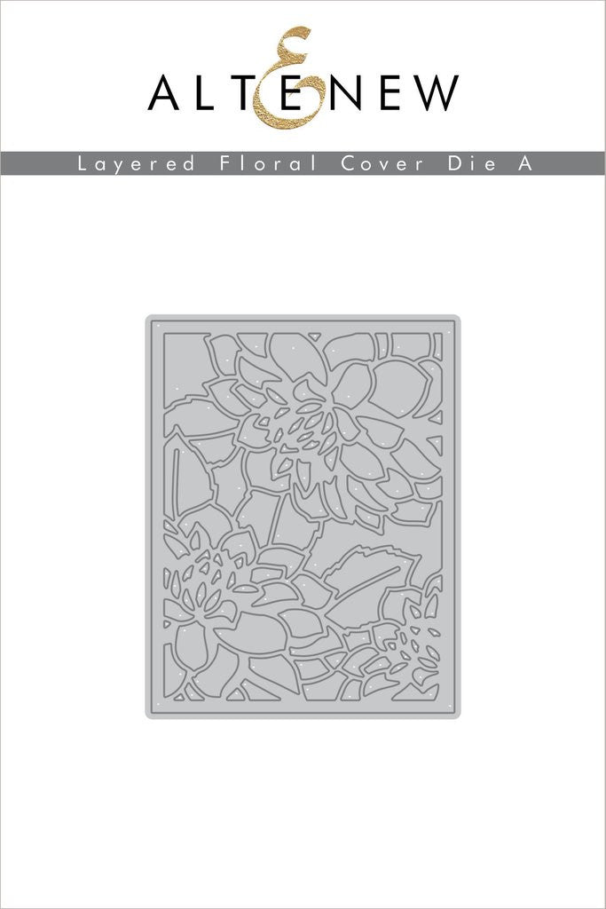 Layered Floral Cover Die A