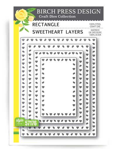 Rectangle Sweetheart Layers