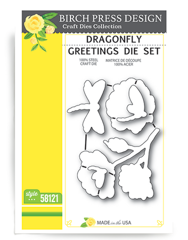 Dragonfly Greetings Die Set