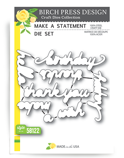 Make A Statement Die Set