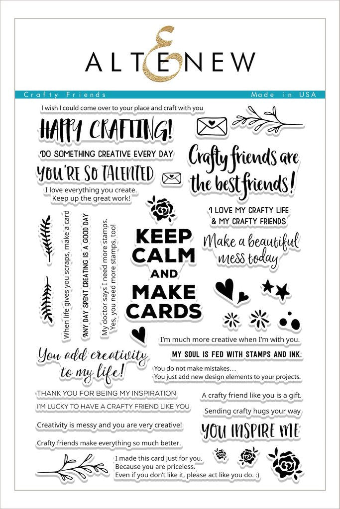 Crafty Friends Stamp Set