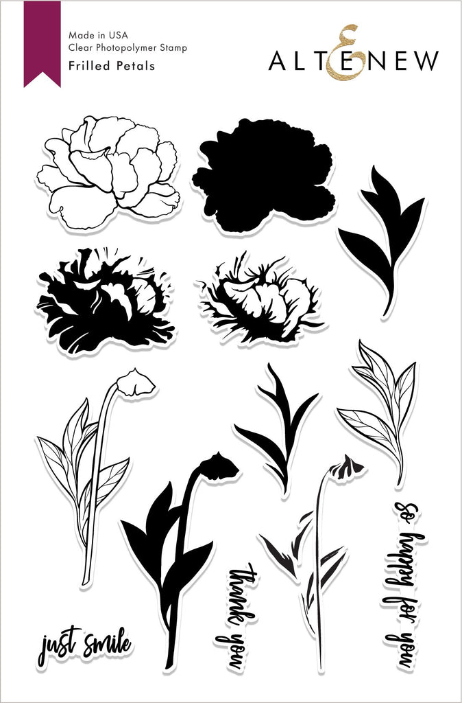 Frilled Petals Stamp Set - RETIRING