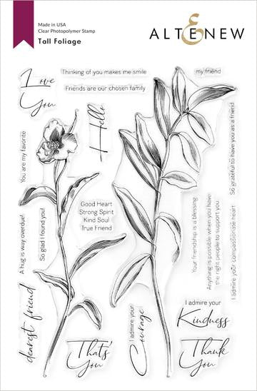 Tall Foliage Stamp Set