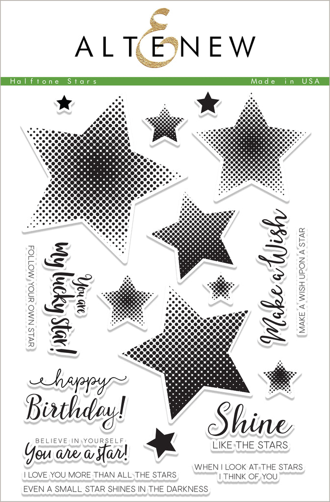 Halftone Stars Stamp Set