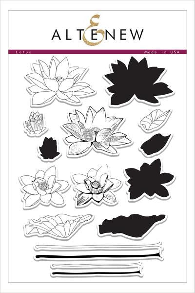 Lotus Stamp Set