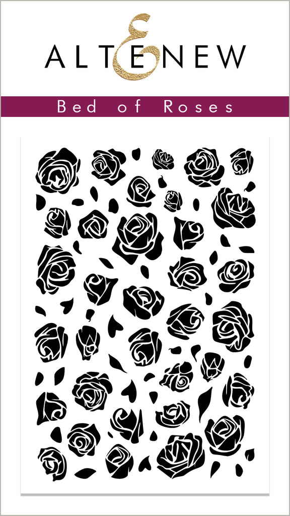 Bed of Roses Stamp Set - RETIRING