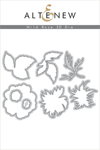 Wild Rose 3D Die Set - RETIRING