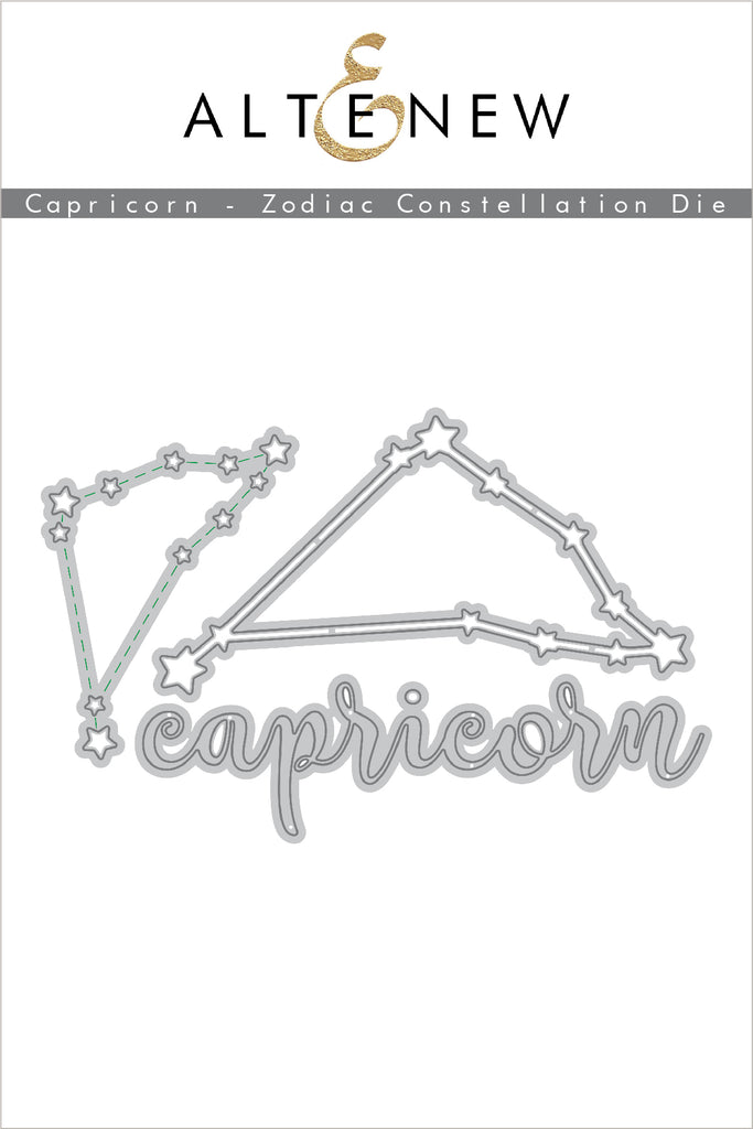 Capricorn Zodiac Constellation Die Set - RETIRING