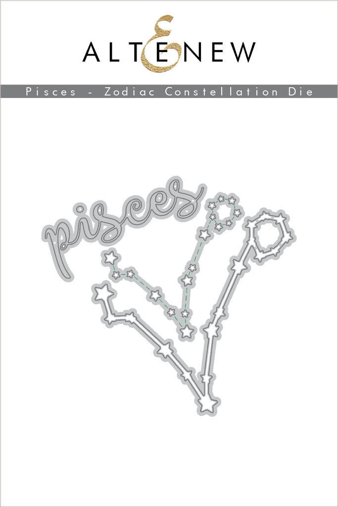 Pisces Zodiac Constellation Die Set - RETIRING
