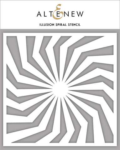 Illusion Sprial Stencil - RETIRING