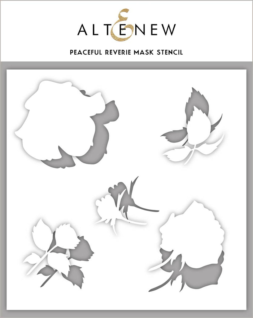 Peaceful Reverie Mask Stencil - RETIRING
