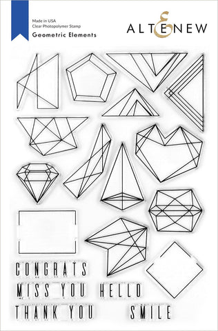 Geometric Elements Stamp Set - RETIRING