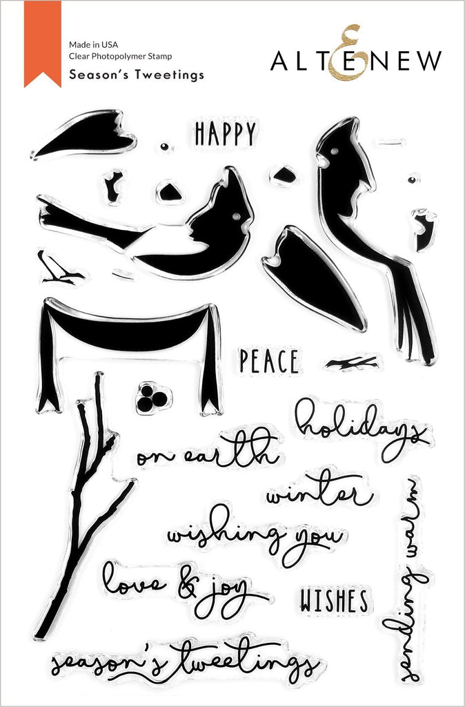 Season's Tweetings Stamp Set - RETIRING
