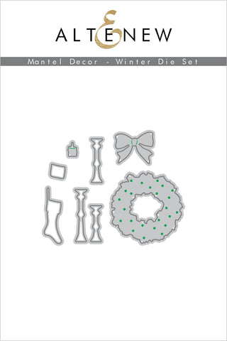 Mantel Decor - Winter Die Set