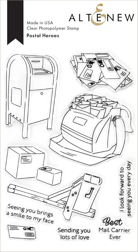 Postal Heroes Stamp Set - RETIRING