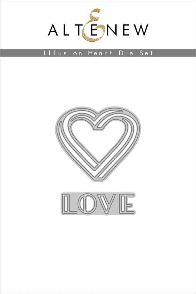 Illusion Heart Die Set