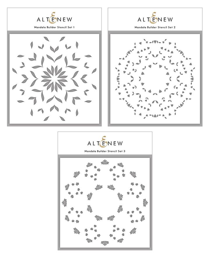 Mandala Builder Stencil Set (3 in 1)
