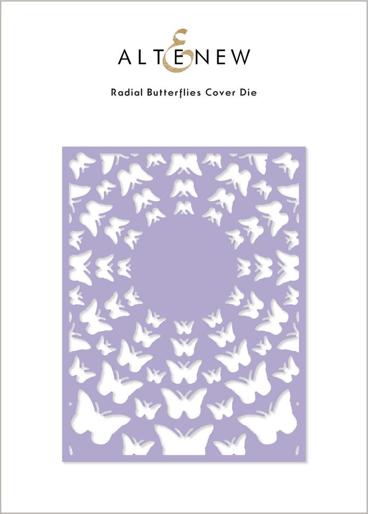 Radial Butterflies Cover Die