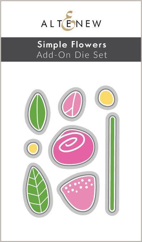 Simple Flowers Add-On Die Set