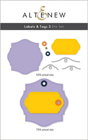 Labels & Tags 2 Die Set