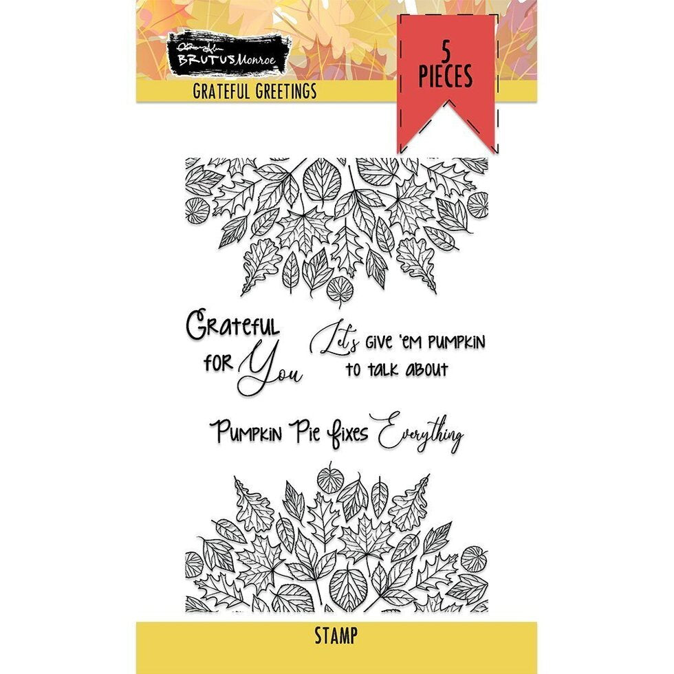 Grateful Greetings | 4x6 Stamp Set