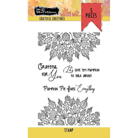 Grateful Greetings | 4x6 Stamp Set