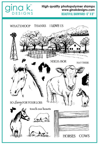 Beautiful Barnyard Stamp Set