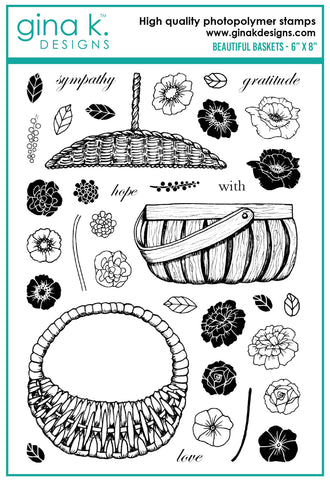 Beautiful Baskets Stamp Set