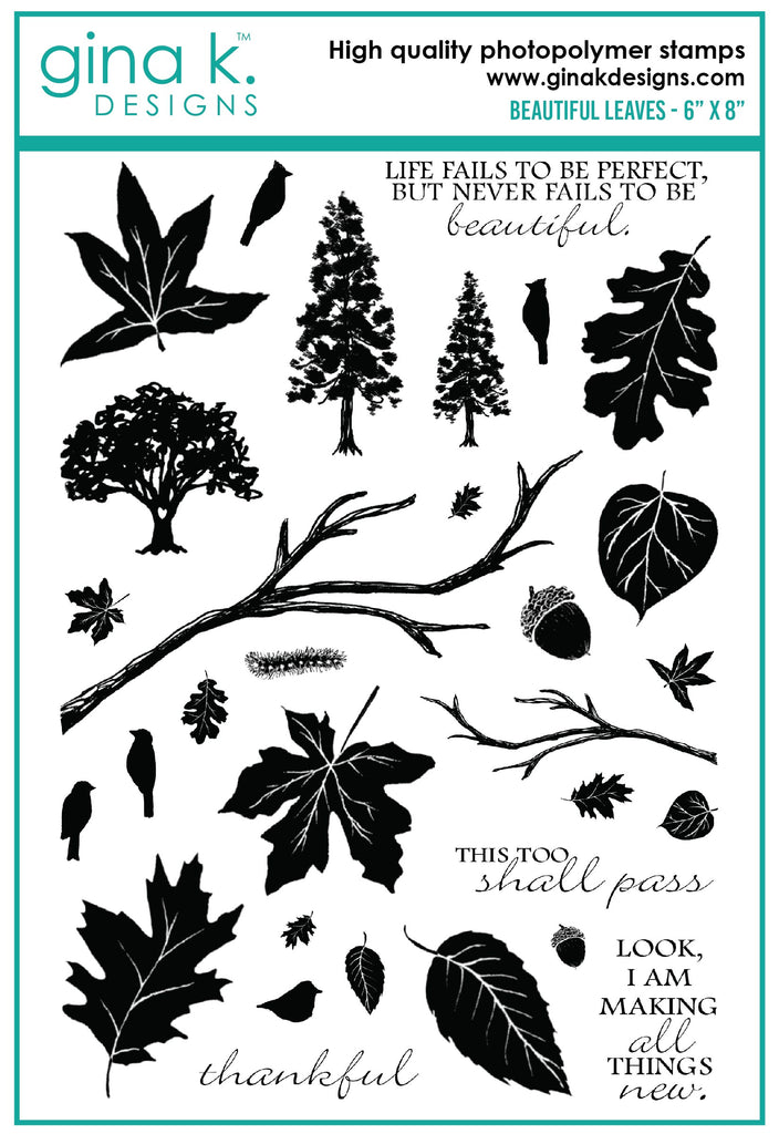 Beautiful Leaves Stamp Set