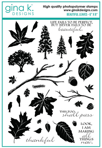 Beautiful Leaves Stamp Set