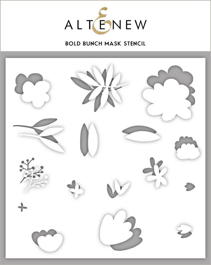 Bold Bunch Mask Stencil - RETIRING