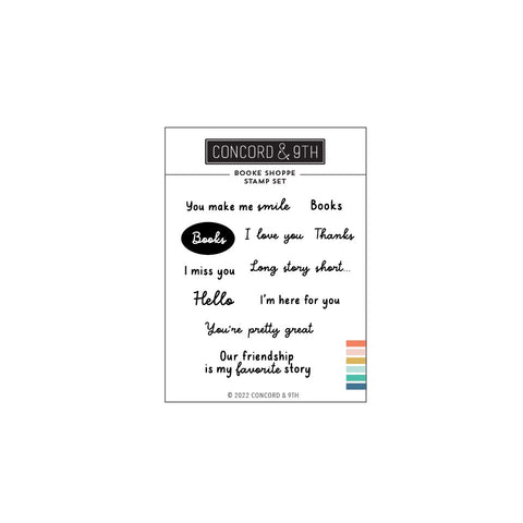 Book Shoppe Stamp Set 3 x 4