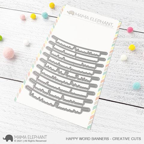 Happy Word Banners Creative Cuts