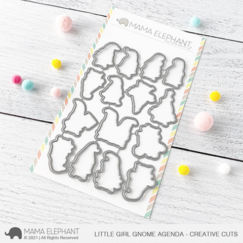 Little Girl Gnome Agenda - Creative Cuts