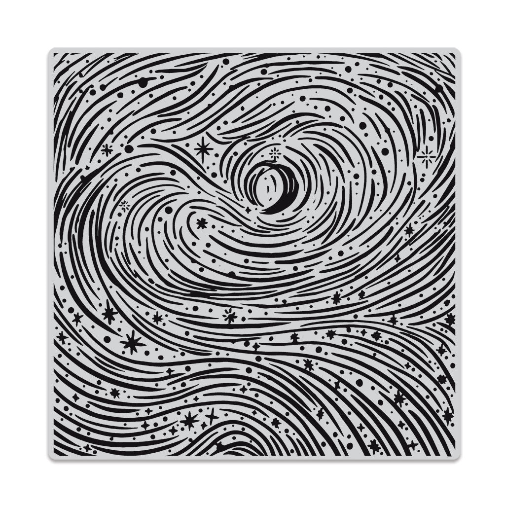 Etched Winter Swirls Bold Prints