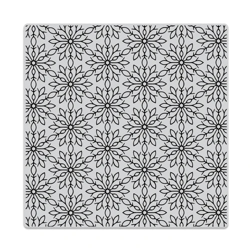 Lacy Snowflakes Bold Prints