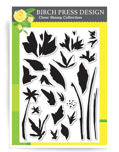 Watercolor Wildflowers Clear Stamp Set