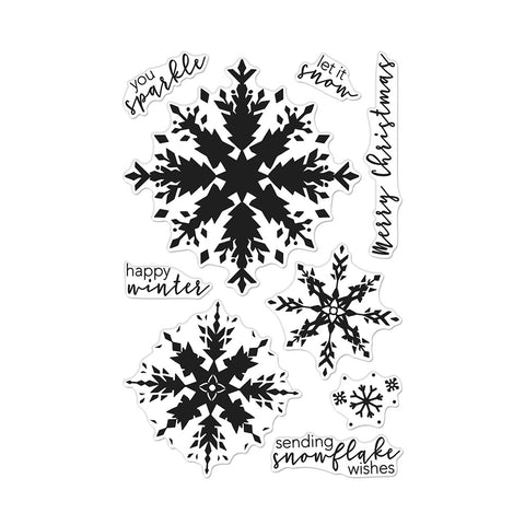 Color Layering Snowflake