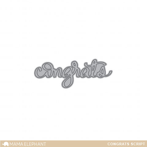 Congrats Script - Creative Cuts