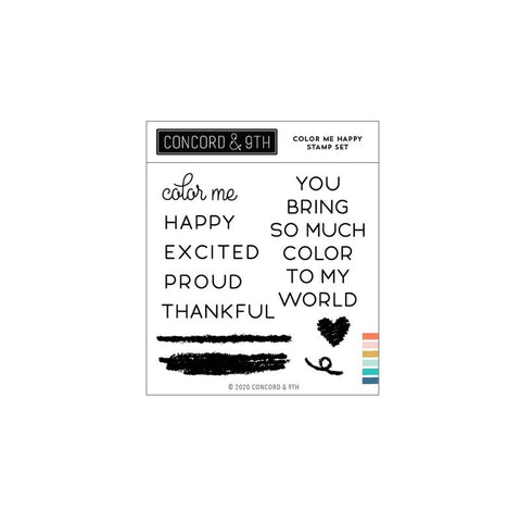 Color Me Happy Stamp Set