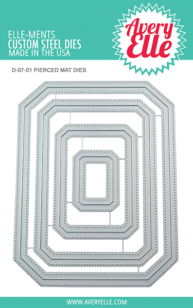 Die: Pierced Mat Elle-ments 