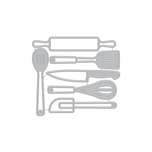 Kitchen Tools Fancy Dies (D)