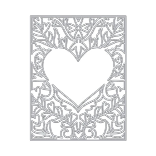 Heart Flourish Cover Plate (F)