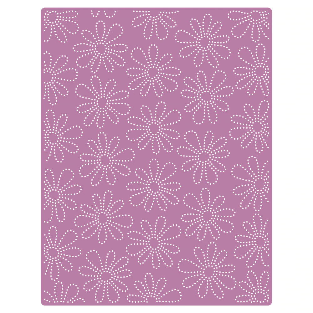 Lazy Daisy Pierced A2 Cover Plate | Honey Cuts Dies