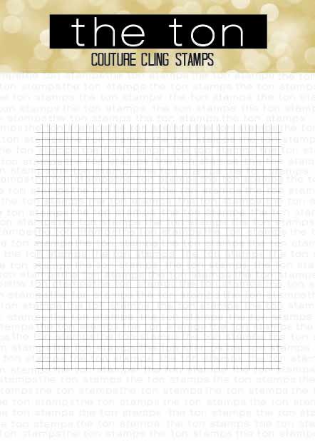 Delicate Grid Cling Background*